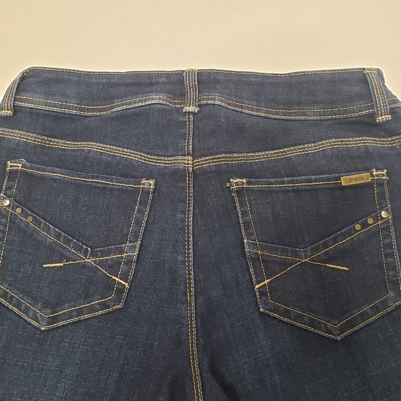 Chicos so slimming dark blue wash size 0( 4 )jeans - Picture 11 of 14
